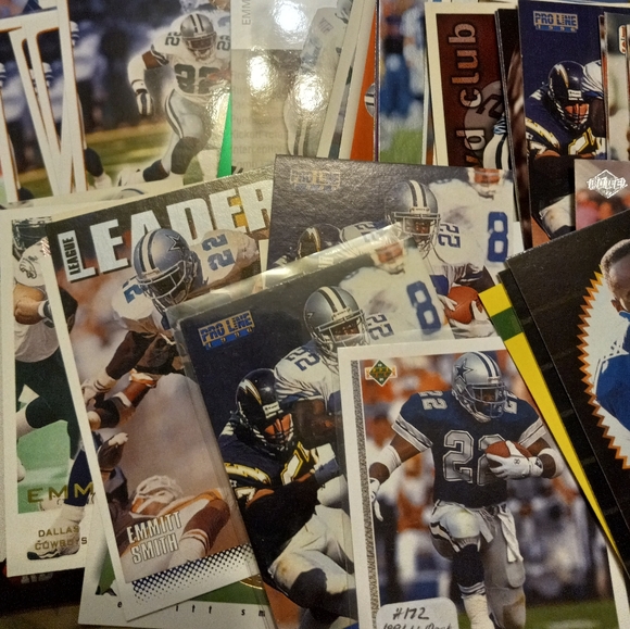 PREMIUM  Emmitt Smith football card lot.75 cards (all Different). - Picture 2 of 4
